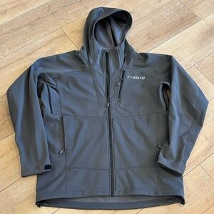 KUIU Axis Hybrid Hooded Jacket - Gunmetal Gray - Men's XL